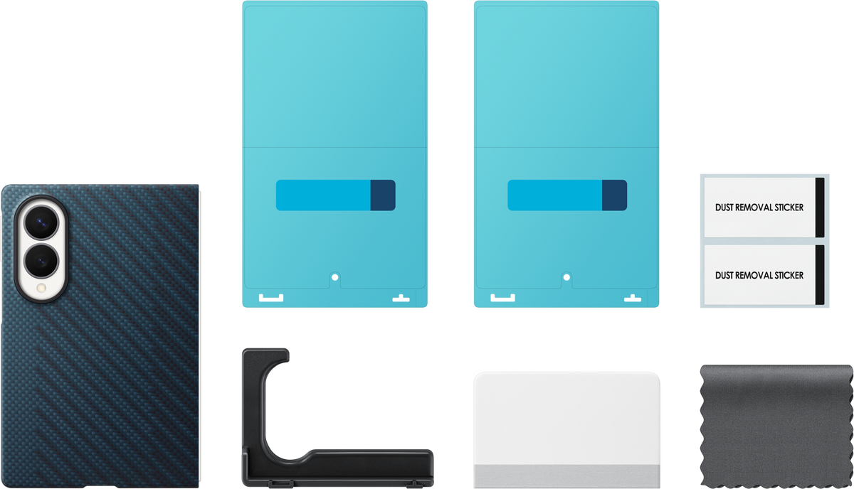 Θήκη για Samsung Galaxy Z Fold8 F971, Θήκη Carbon Magnet, Μπλε EF-KF971SNEGWW