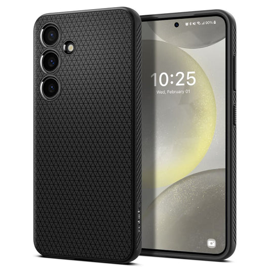 Θήκη για Samsung Galaxy S24 S921, Spigen, Liquid Air, Μαύρο