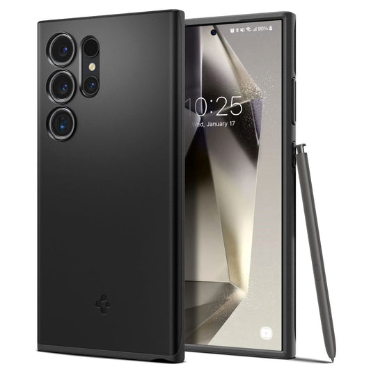 Θήκη για Samsung Galaxy S24 Ultra S928, Spigen, Λεπτή εφαρμογή, μαύρο ACS07281