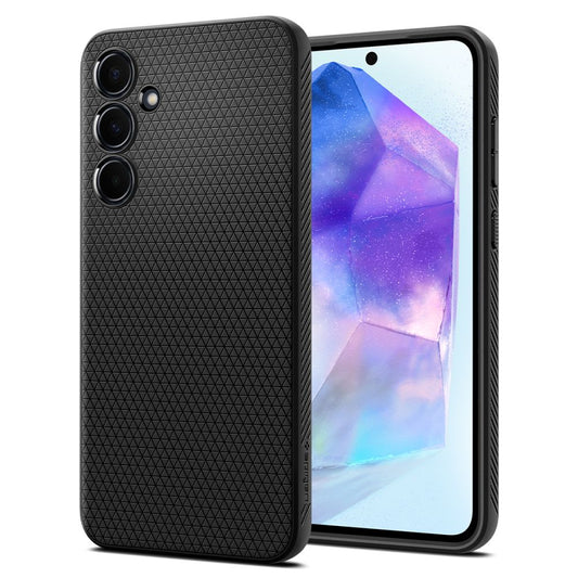 Θήκη για Samsung Galaxy A55 5G A556, Spigen, Liquid Air, μαύρο ACS07526