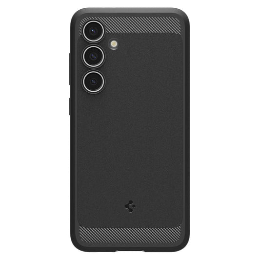 Θήκη για Samsung Galaxy S24 FE S721, Spigen, Rugged Armour, Μαύρο ACS08578