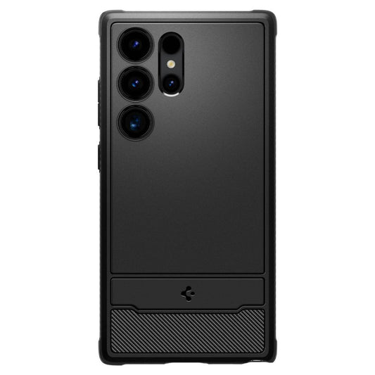 Θήκη για Samsung Galaxy S24 Ultra S928, Spigen, Rugged Armour, Μαύρο ACS07286