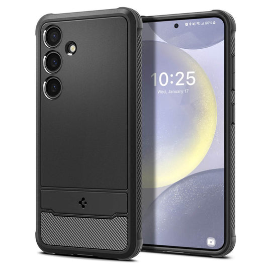 Θήκη για Samsung Galaxy S24+ S926, Spigen, Rugged Armour, Μαύρο ACS07326
