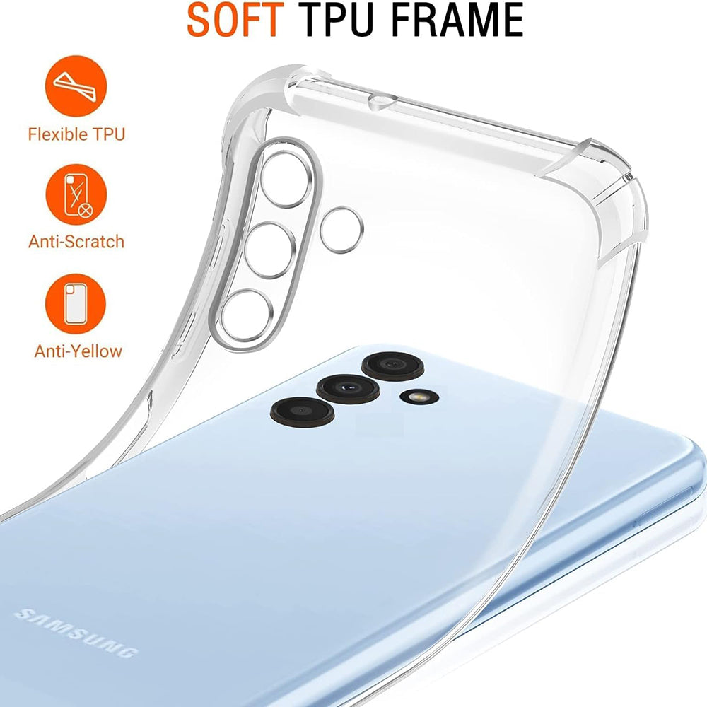 Θήκη για Samsung Galaxy A04s A047 / A13 5G A136, Techsuit, Ανθεκτική σε Κρούσεις Διαφανής, Διάφανη