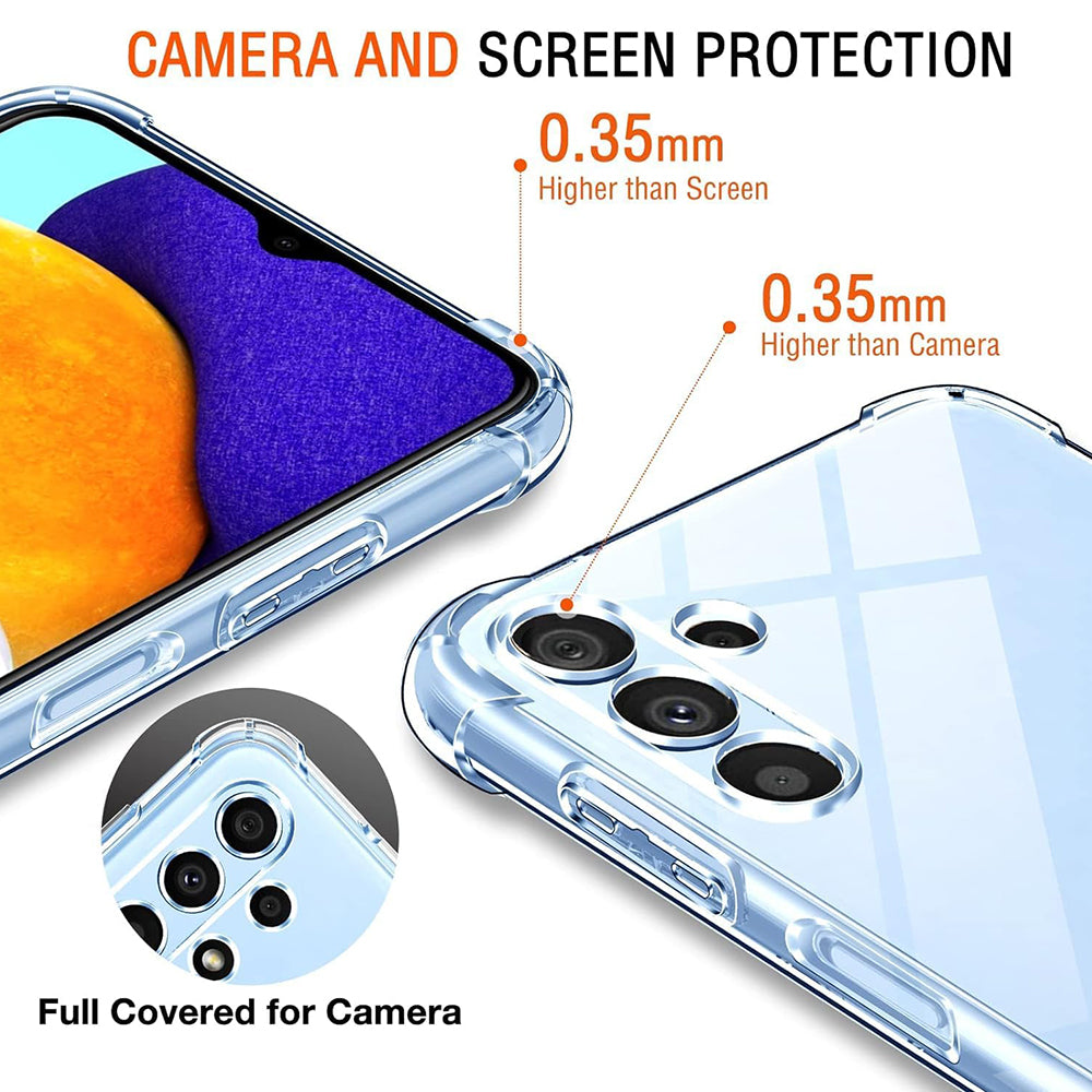 Θήκη για Samsung Galaxy A04s A047 / A13 5G A136, Techsuit, Ανθεκτική σε Κρούσεις Διαφανής, Διάφανη