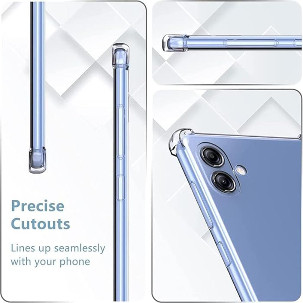 Θήκη για Samsung Galaxy A05 A055, Techsuit, Ανθεκτική σε Κρούσεις Διαφανής, Διάφανη