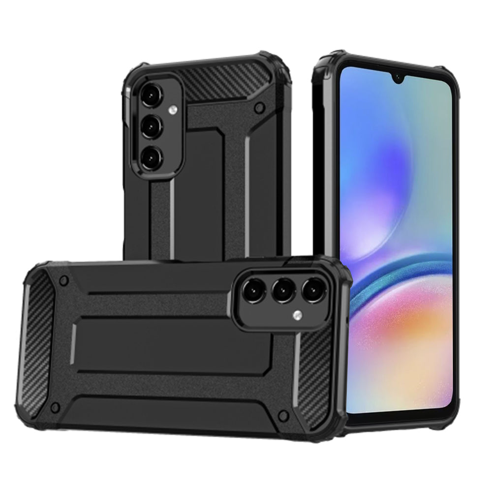 Θήκη για Samsung Galaxy A05s A057, Techsuit, Hybrid Armor, Μαύρη