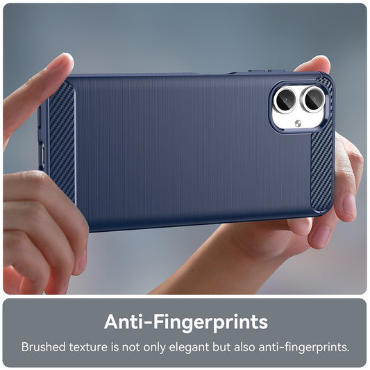 Θήκη για Samsung Galaxy A06 A065, Techsuit, Carbon, Μπλε