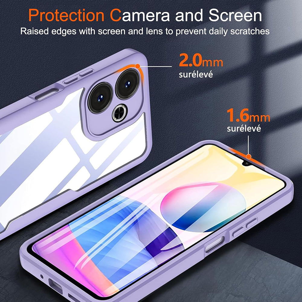 Θήκη για Samsung Galaxy A06 A065, Techsuit, ColorVerse 360, Μαύρο
