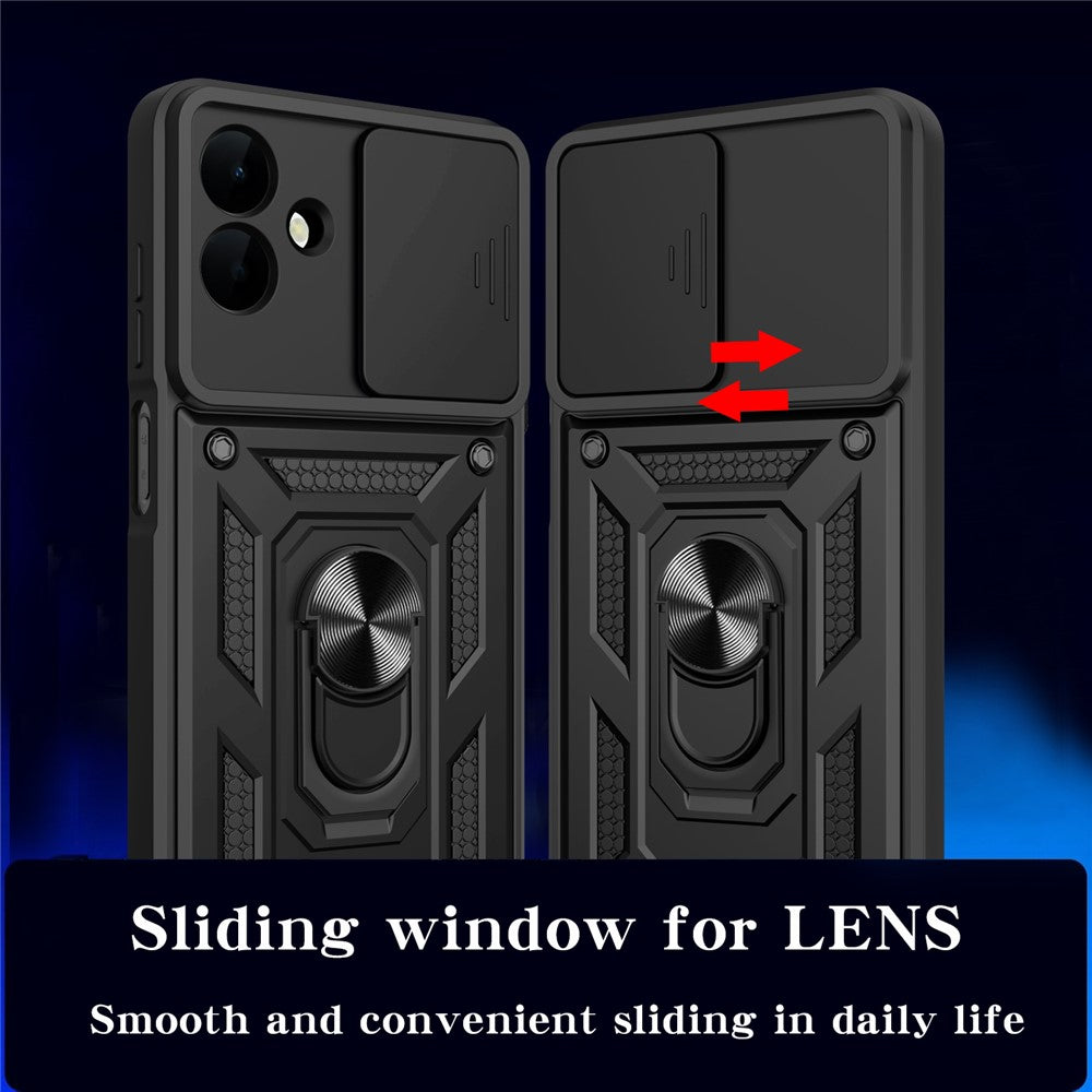 Θήκη για Samsung Galaxy A08 4G A085 / A07 5G A076, Techsuit, CamShield, Μαύρο