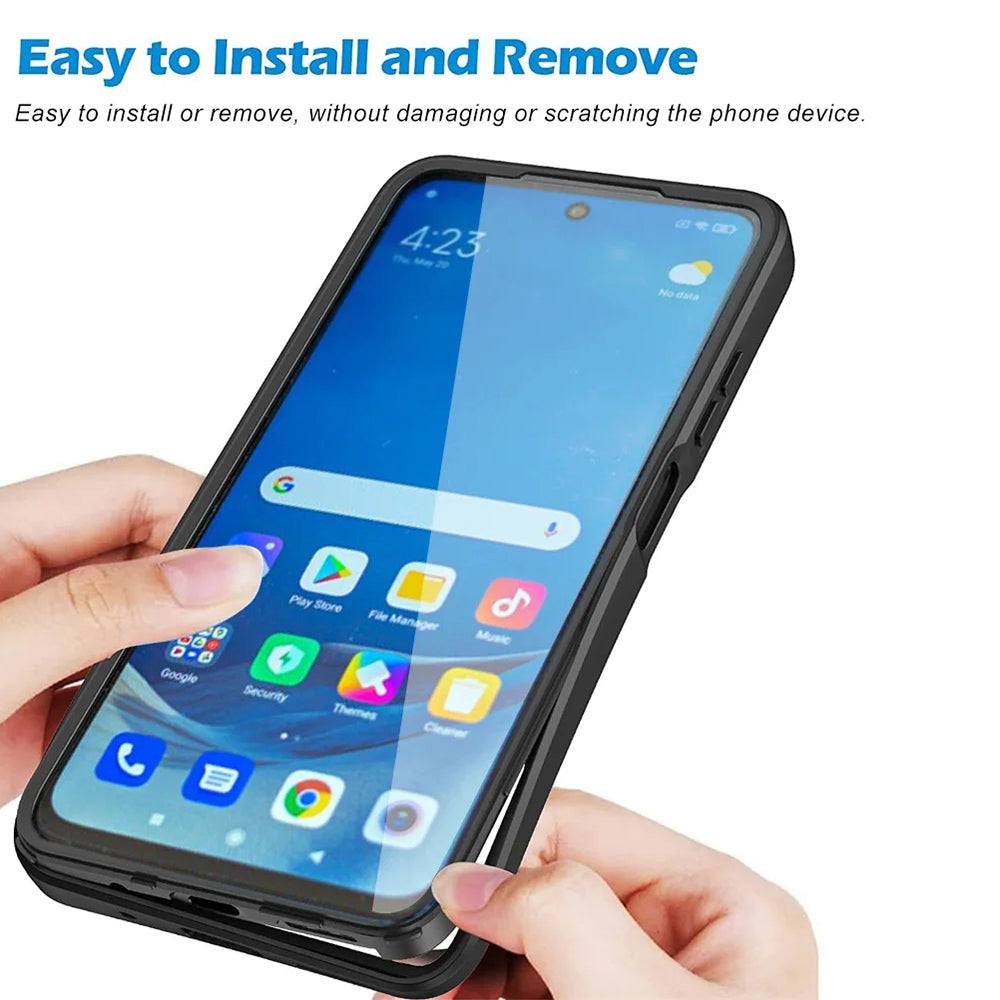 Θήκη για Samsung Galaxy A12 A125, Techsuit, ColorVerse 360, Μαύρο