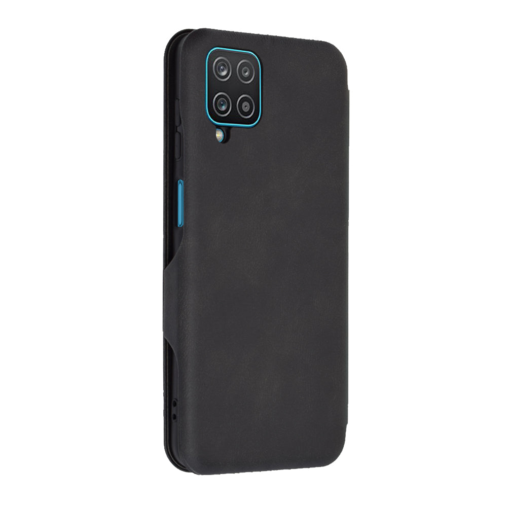 Θήκη για Samsung Galaxy A12 Nacho A127 / A12 A125, Techsuit, Safe Wallet Plus, Μαύρο