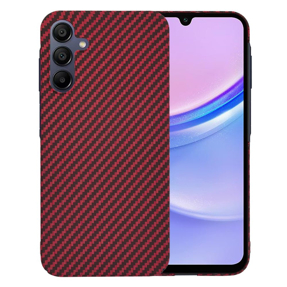 Θήκη για Samsung Galaxy A15 5G A156 / A15 A155, Techsuit, Carbonite FiberShell, Κόκκινο