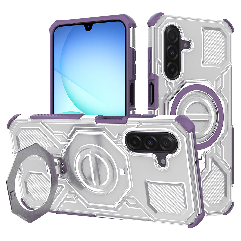 Θήκη για Samsung Galaxy A17 4G / A17 5G, Techsuit, Carbon Shield Pro, Μωβ