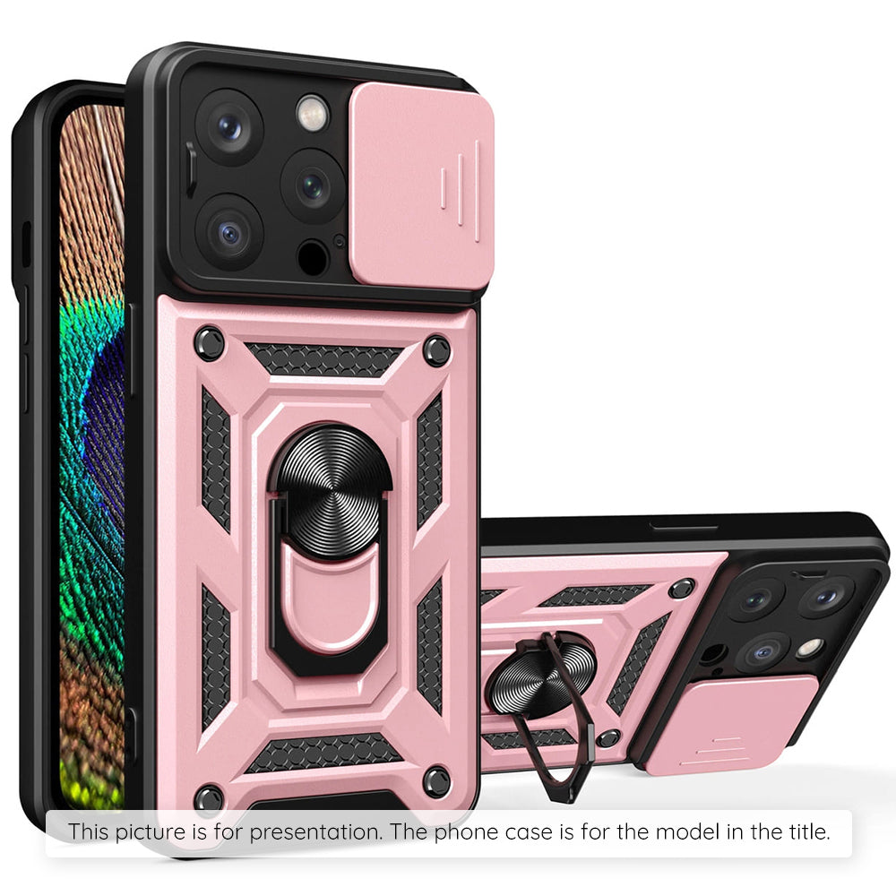 Case for Samsung Galaxy A18 5G A186 / A18 4G A185 / F17 / M17 / A17 4G A175, Techsuit, CamShield, Pink