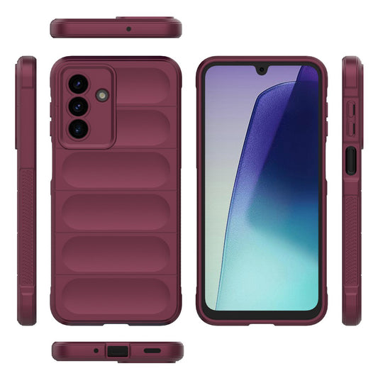 Case for Samsung Galaxy A17 5G, Techsuit, Magic Shield, Burgundy