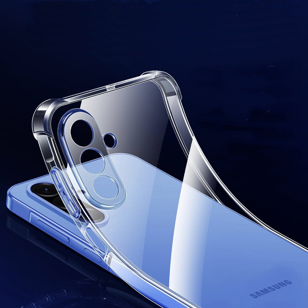 Θήκη για Samsung Galaxy A17 5G, Techsuit, Ανθεκτική σε Κρούσεις Διαφανής, Διάφανη