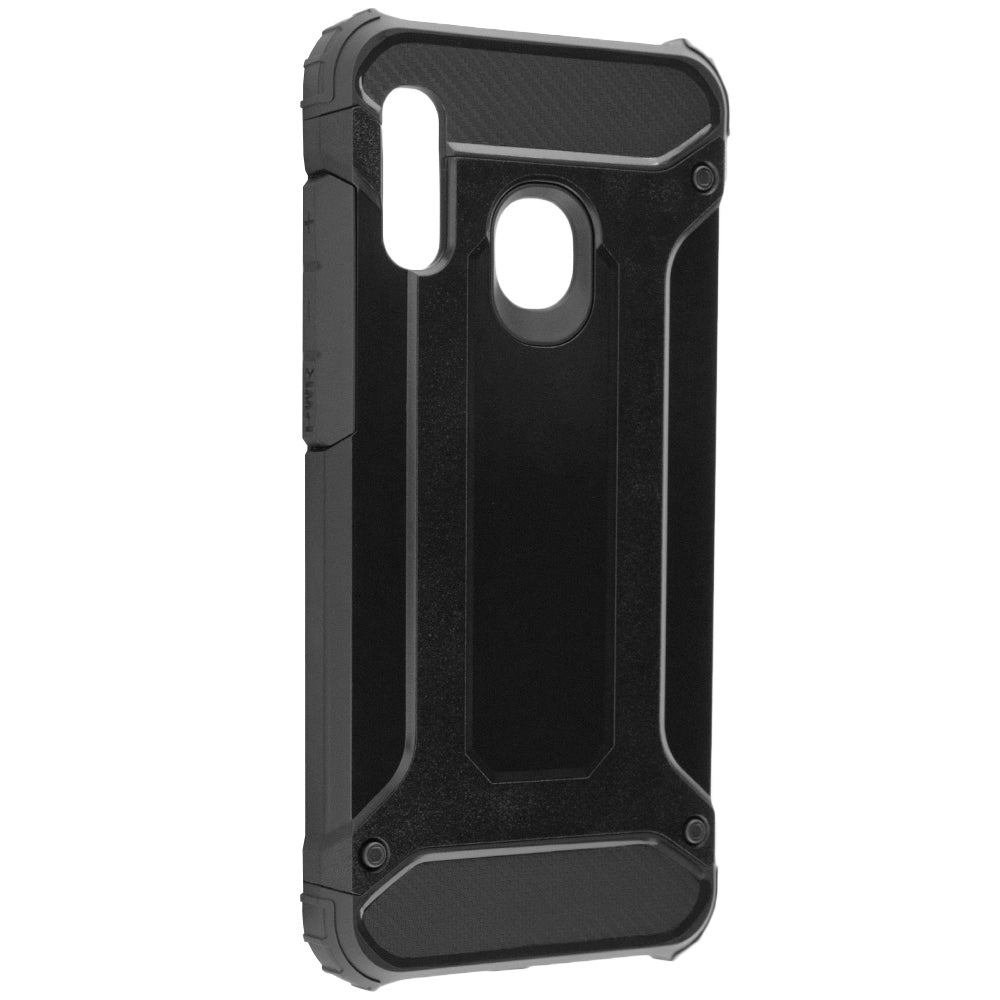 Θήκη για Samsung Galaxy A20e A202, Techsuit, Hybrid Armor, Μαύρο