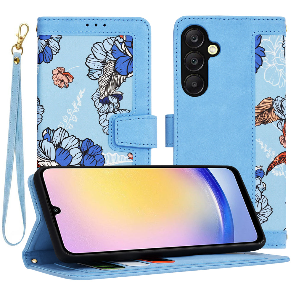 Θήκη για Samsung Galaxy A25 A256, Techsuit, FlipCraft, Μπλε