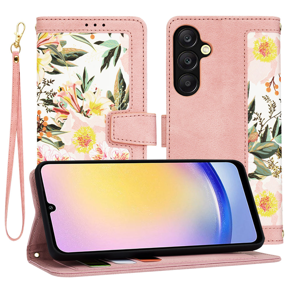 Θήκη για Samsung Galaxy A25 A256, Techsuit, FlipCraft, Ροζ