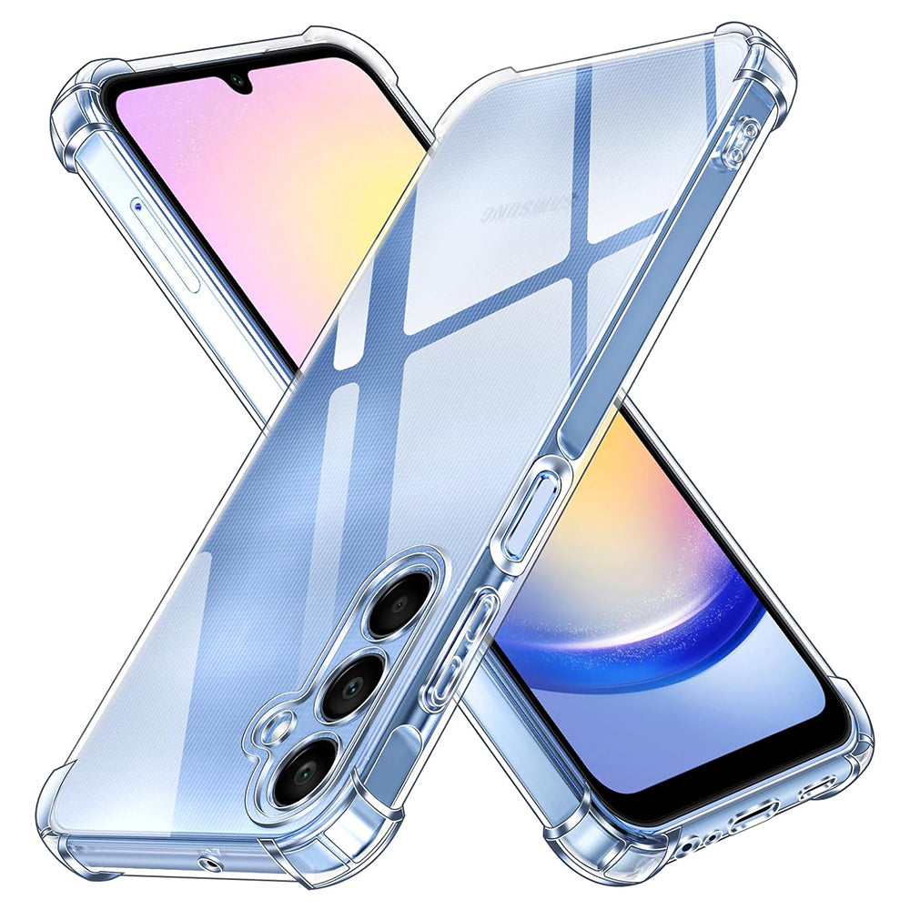 Θήκη για Samsung Galaxy A25 A256, Techsuit, Ανθεκτική σε Κρούσεις Διαφανής, Διάφανη