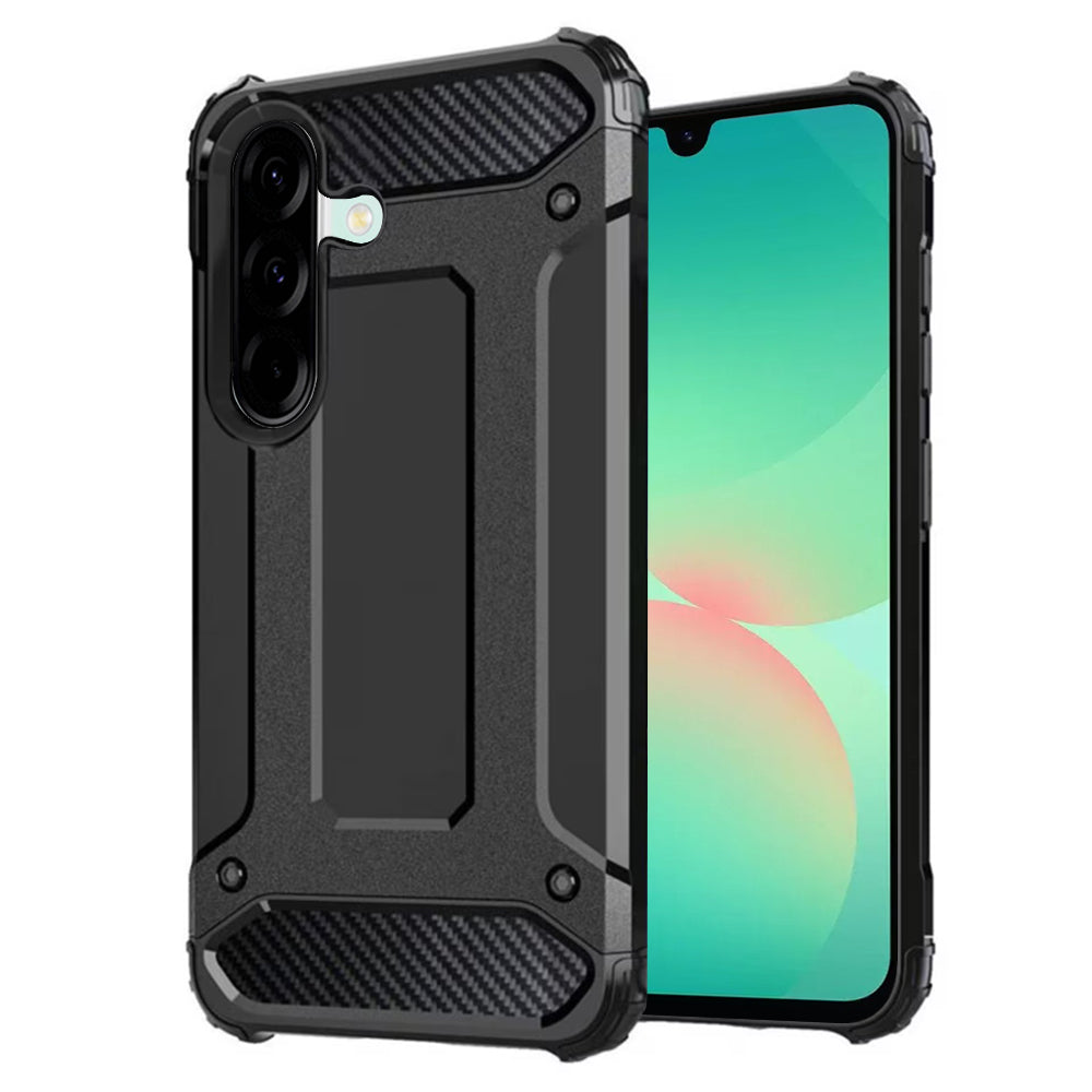 Θήκη για Samsung Galaxy A26 A266, Techsuit, Hybrid Armor, Μαύρο
