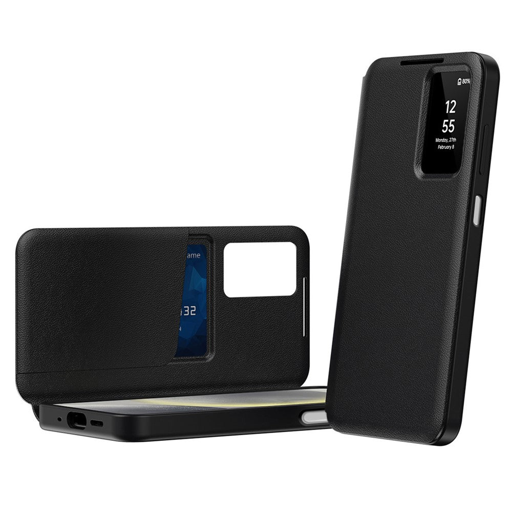 Case for Samsung Galaxy A27 5G, Techsuit, SmartView, Black