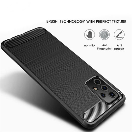 Θήκη για Samsung Galaxy A32 5G A326, Techsuit, Carbon, Μαύρο
