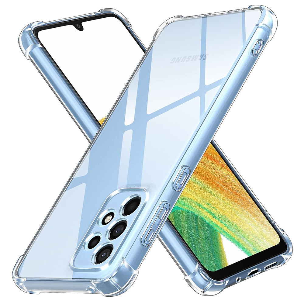Θήκη για Samsung Galaxy A33 5G A336, Techsuit, Ανθεκτική σε Κρούσεις Διαφανής, Διάφανη
