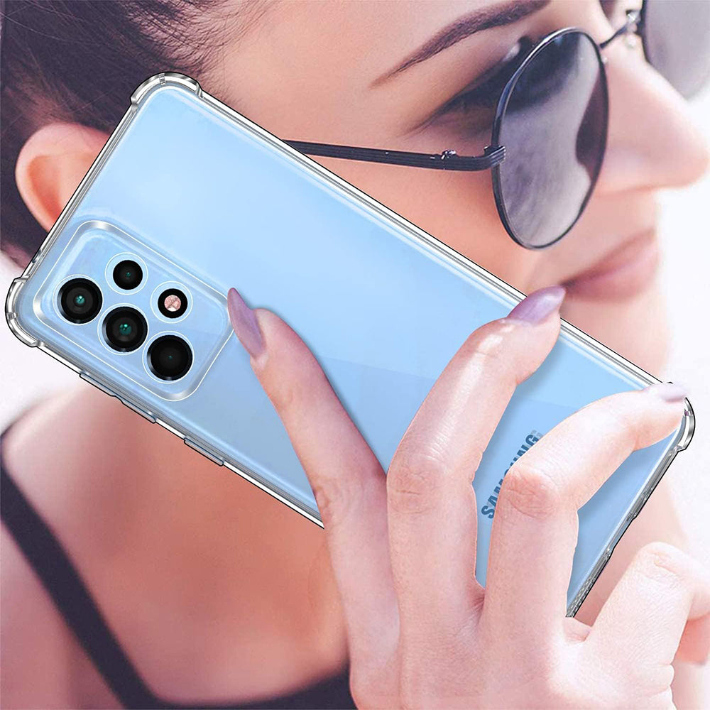 Θήκη για Samsung Galaxy A33 5G A336, Techsuit, Ανθεκτική σε Κρούσεις Διαφανής, Διάφανη