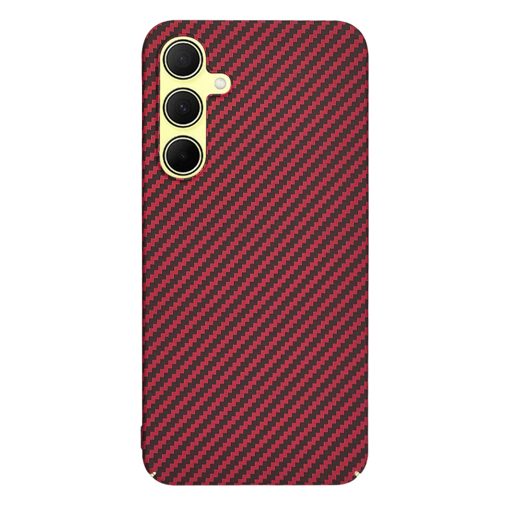 Θήκη για Samsung Galaxy A35 5G A356, Techsuit, Carbonite FiberShell, Κόκκινη