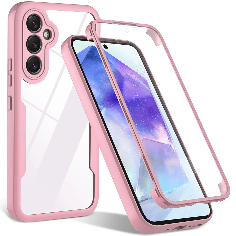 Θήκη για Samsung Galaxy A35 5G A356, Techsuit, ColorVerse 360, Ροζ