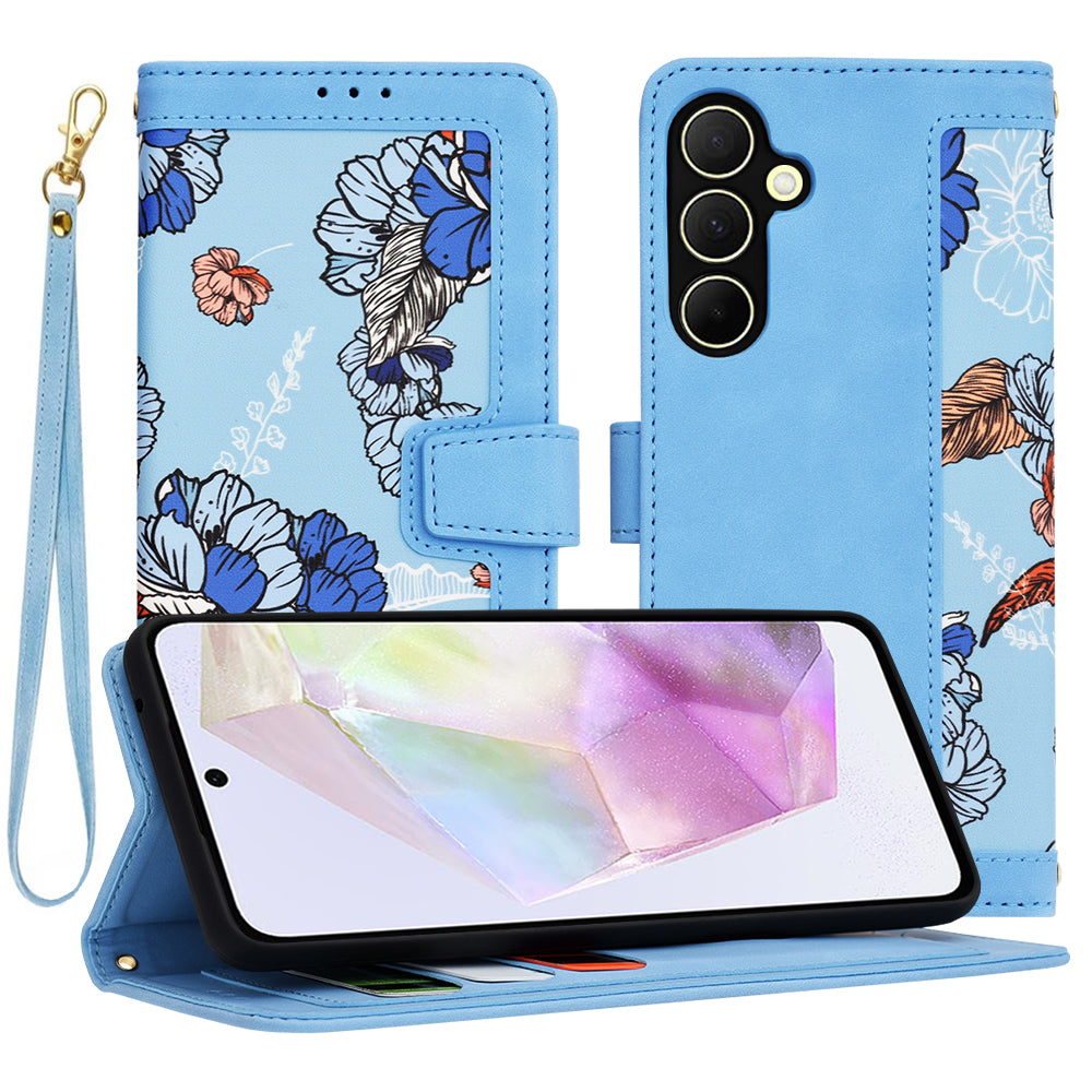 Θήκη για Samsung Galaxy A35 5G A356, Techsuit, FlipCraft, Μπλε