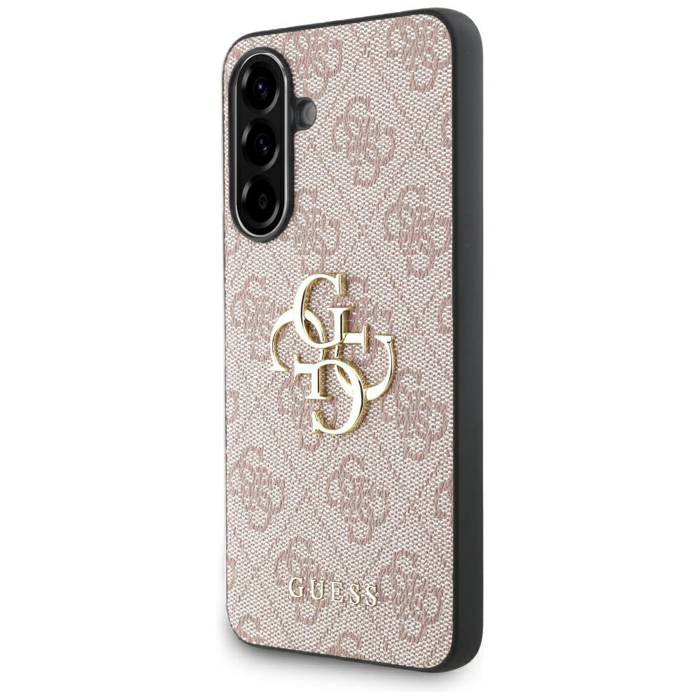 Case for Samsung Galaxy A36 A366, Guess, 4G Big Logo, Pink