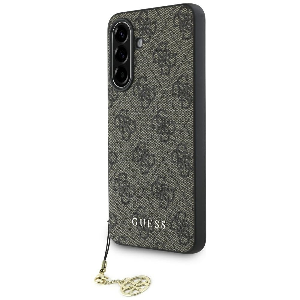 Θήκη για Samsung Galaxy A36 A366, Guess, 4G Charm, Καφέ