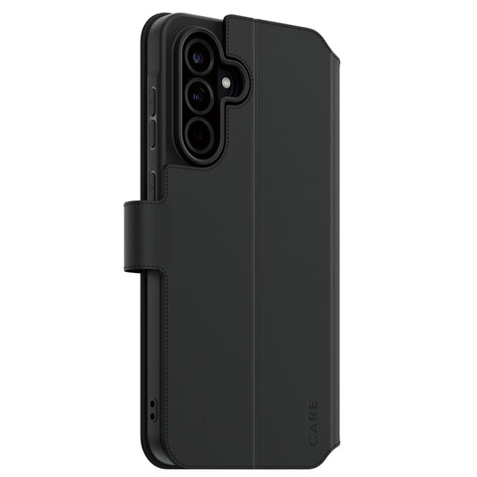 Θήκη για Samsung Galaxy A36 A366, PanzerGlass, με χαρακτηριστικό Kickstand Wallet, Μαύρη