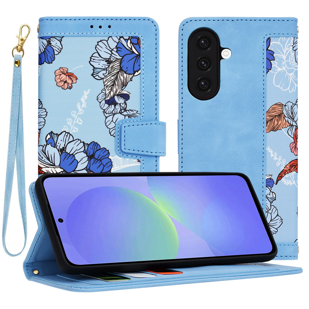 Θήκη για Samsung Galaxy A36 A366, Techsuit, FlipCraft, Μπλε