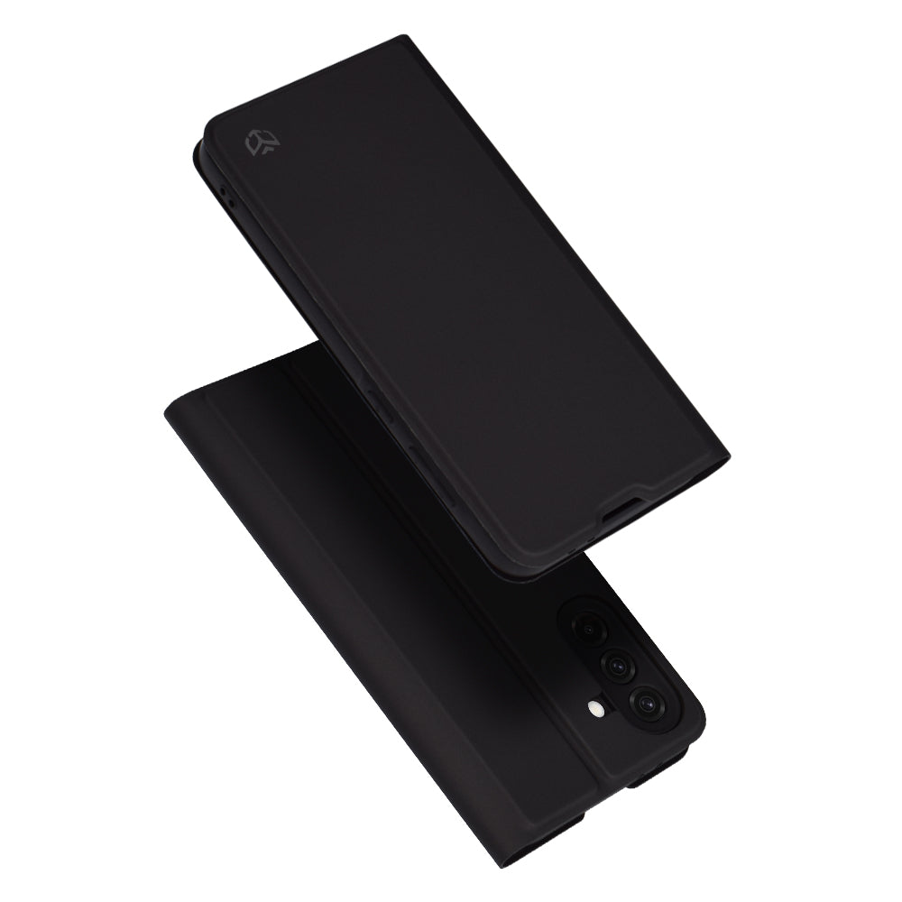 Θήκη για Samsung Galaxy A36 A366, Techsuit, Magskin Book, Μαύρη