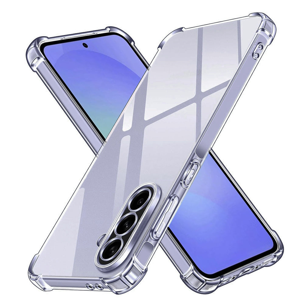 Θήκη για Samsung Galaxy A36 A366, Techsuit, Ανθεκτική σε Κρούσεις Διαφανής, Διάφανη