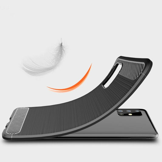 Θήκη για Samsung Galaxy A51 A515, Techsuit, Carbon, Μαύρο