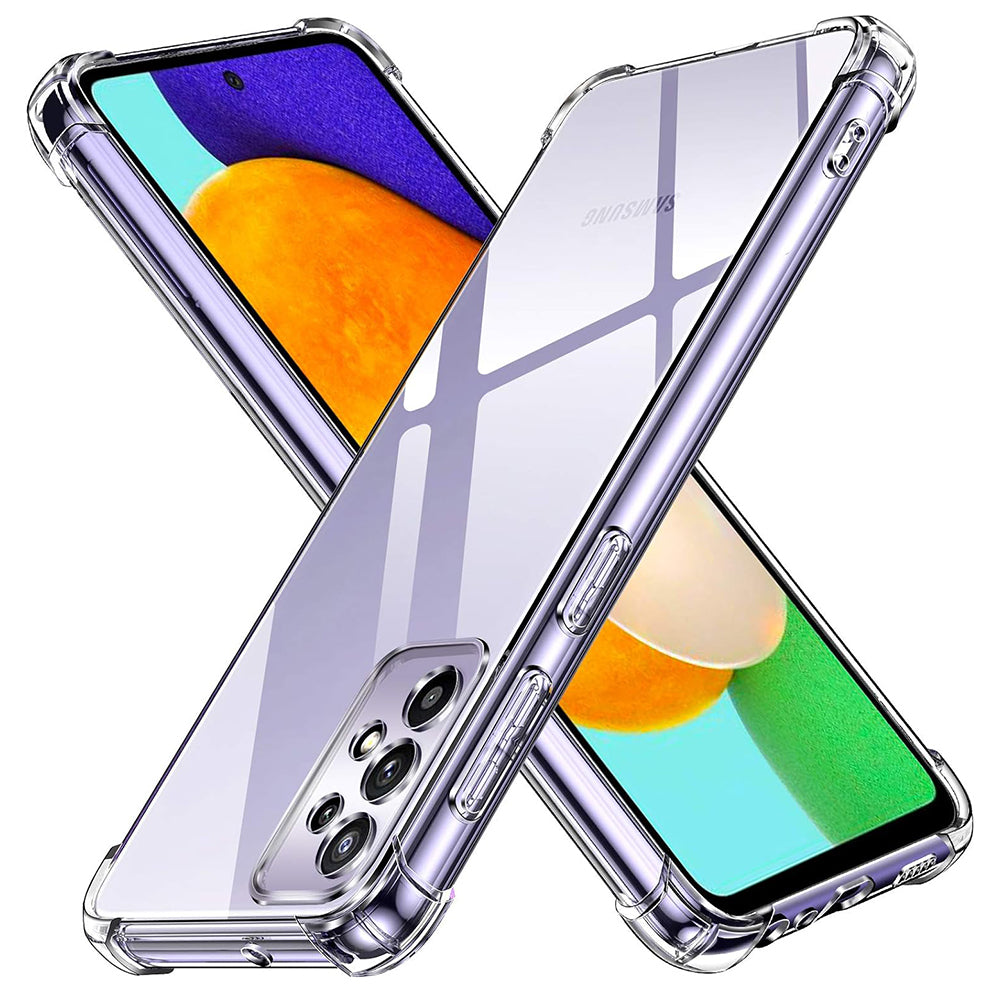 Θήκη για Samsung Galaxy A52s 5G A528 / A52 5G A526 / A52 A525, Techsuit, Ανθεκτική σε Κρούσεις Διαφανής, Διαφάνεια