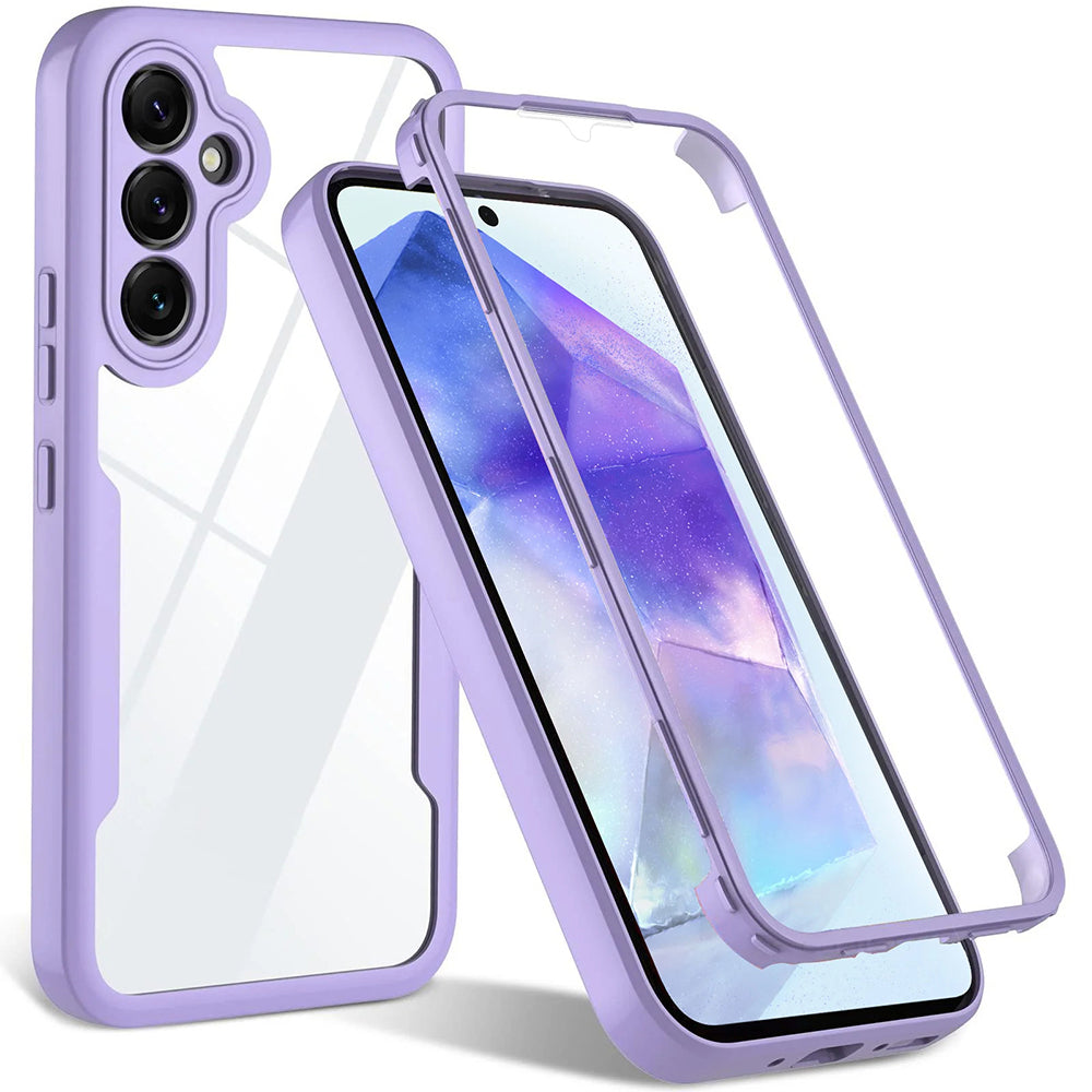 Θήκη για Samsung Galaxy A54 A546, Techsuit, ColorVerse 360, Μωβ