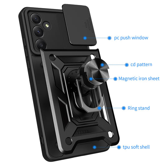 Θήκη για Samsung Galaxy A55 5G A556, Techsuit, CamShield, Μπλε