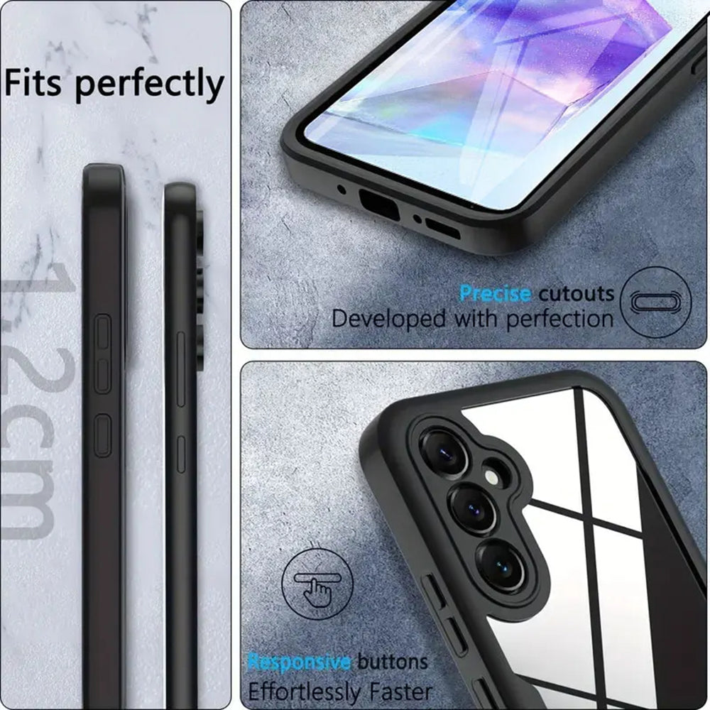 Θήκη για Samsung Galaxy A55 5G A556, Techsuit, ColorVerse 360, Μπλε