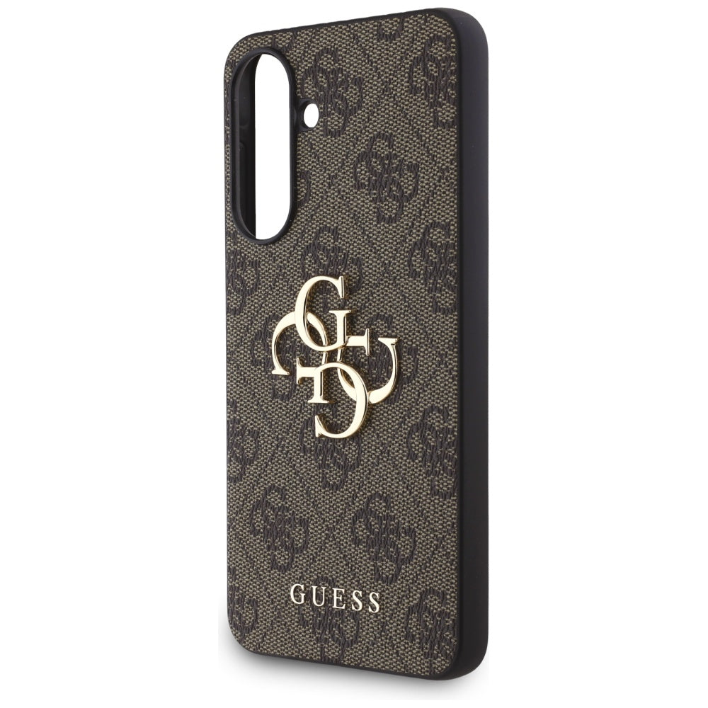 Θήκη για Samsung Galaxy A56 A566, Guess, 4G Big Logo, Καφέ