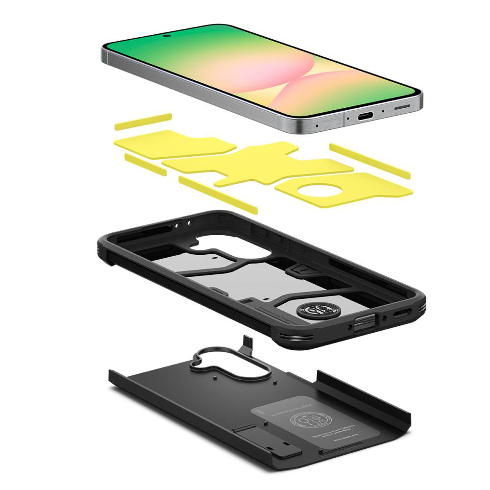 Θήκη για Samsung Galaxy A56 A566, Spigen, Tough Armor, Μαύρη ACS09294
