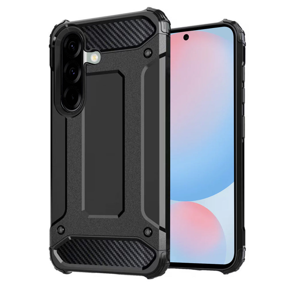 Θήκη για Samsung Galaxy A56 A566, Techsuit, Hybrid Armor, Μαύρη