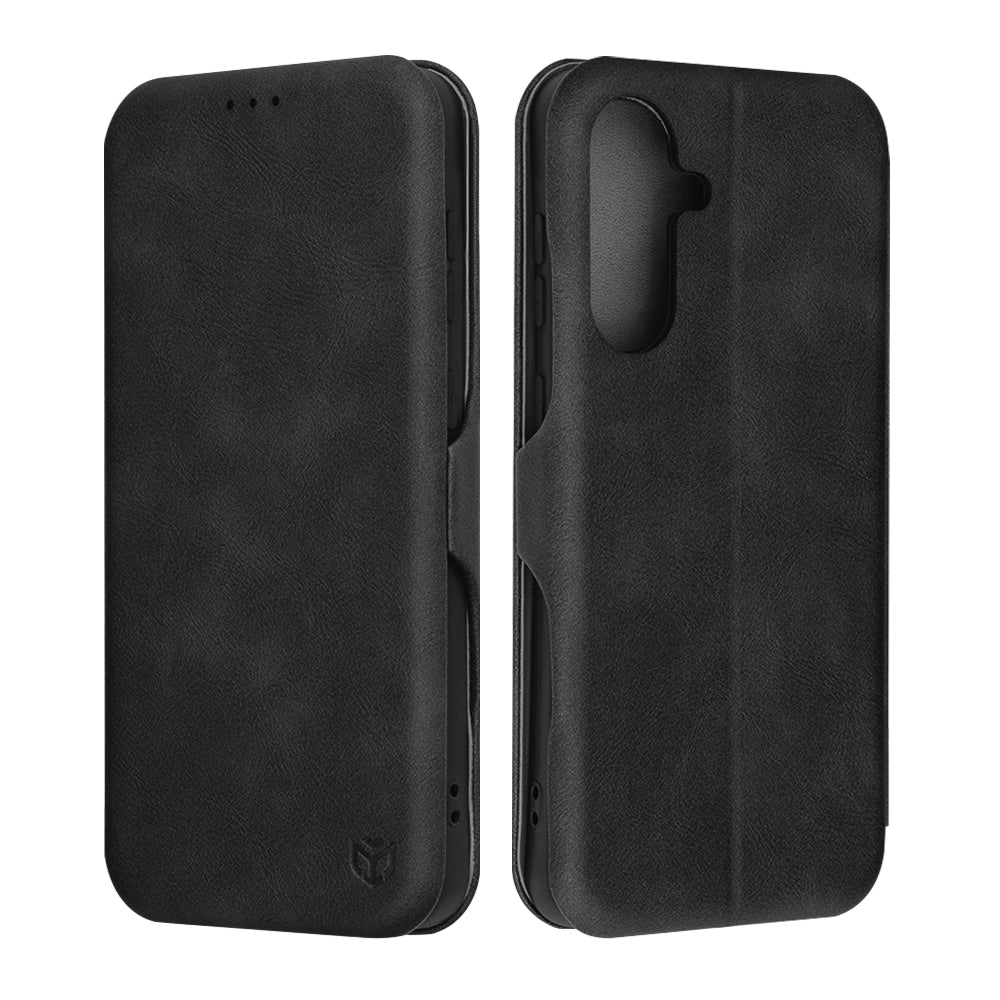 Θήκη για Samsung Galaxy A56 A566, Techsuit, Safe Wallet Plus, Μαύρη