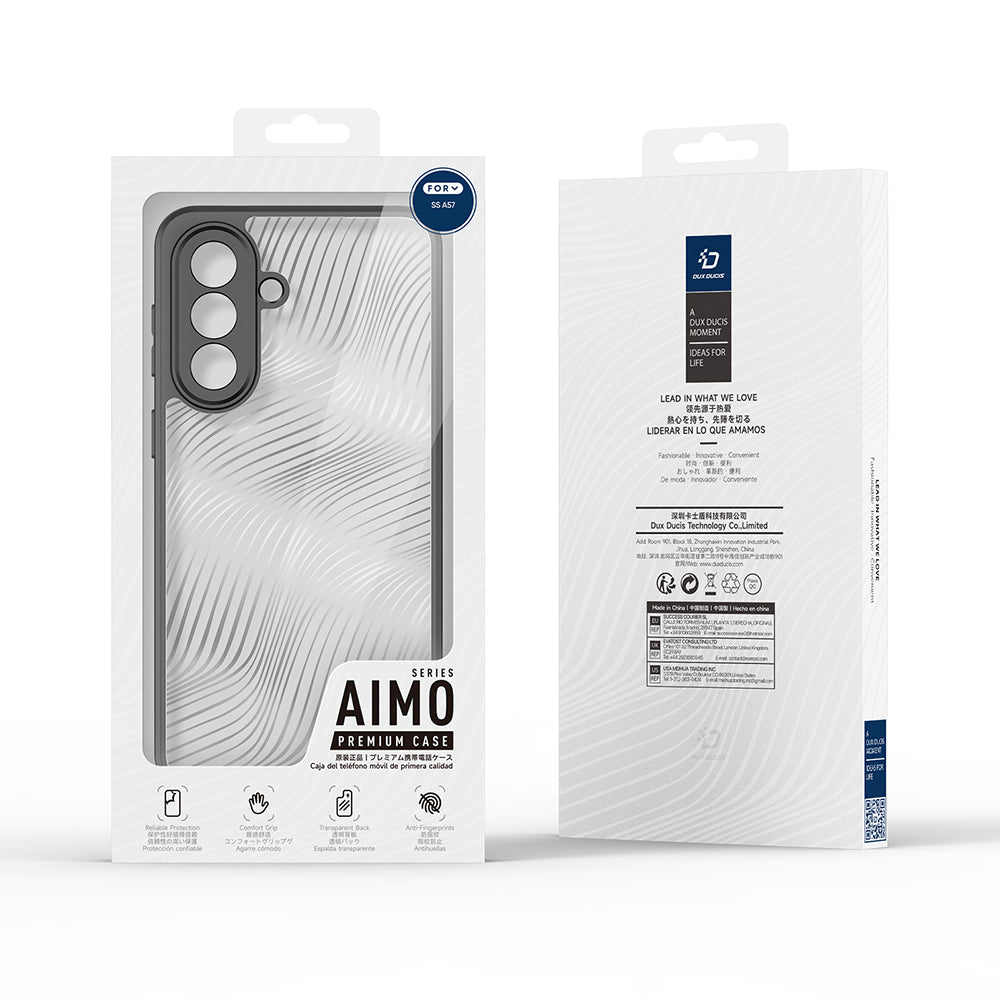 Case for Samsung Galaxy A57 5G, DUX DUCIS, Aimo, Black