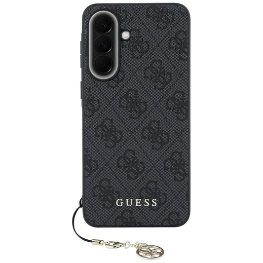 Θήκη για Samsung Galaxy A57 5G, Guess, 4G Classic Logo Charm, Μαύρη